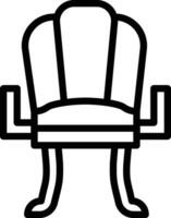 Stuhl-Vektor-Symbol vektor