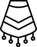 Poncho Vektor Symbol