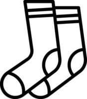 Socken-Vektor-Symbol vektor