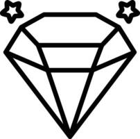 Diamanten Vektor Symbol