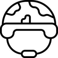 Soldat Helm Vektor Symbol