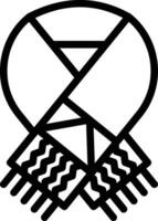 Schal-Vektor-Symbol vektor