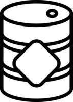 Öl Fassl Vektor Symbol