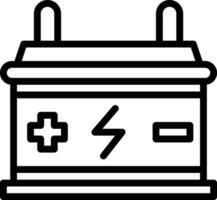 Auto Batterie Vektor Symbol