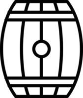 Barrel-Vektor-Symbol vektor