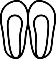 eben Schuhe Vektor Symbol