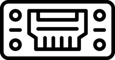 hdmi Hafen Vektor Symbol