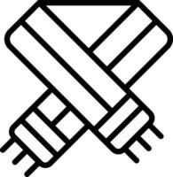 Schal-Vektor-Symbol vektor