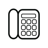 Vektor Fax Symbol Design Büro Ausrüstung Zeichen und Symbol