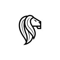 lejon logotyp design inspiration vektor