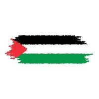 palestina flagga vektor ikon design illustration