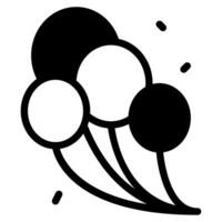 Luftballons Symbol Illustration zum Netz, Anwendung, Infografik, usw vektor