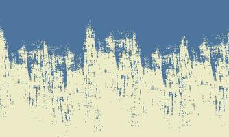 abstrakt grunge-stil bakgrund. beige vektor bakgrund med blå abstrakt grunge textur. abstrakt torr borsta slag, plåster