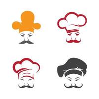 Chef Logo Bilder vektor