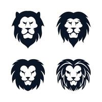 Löwenkopf Logo Bilder Illustration vektor