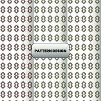 Muster Design Vorlage zum Kleidung vektor