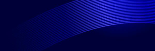 abstrakt elegant blå bakgrund med lysande rader vektor