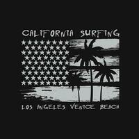 Kalifornien Illustration Typografie zum t Shirt, Poster, Logo, Aufkleber, oder bekleidung Fan-Shop vektor