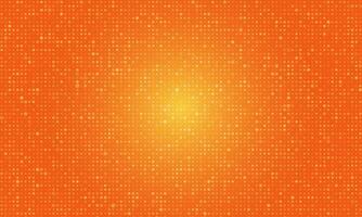 bakgrund halvton cirkel vektor orange prickar.