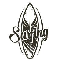 surfa styrelse prydnad grafisk surfing hawaii styrelse vektor