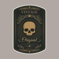 Retro Vintage Label Vorlage