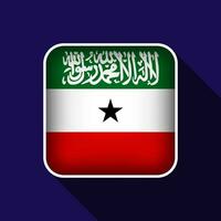 eben somaliland Flagge Hintergrund Vektor Illustration