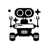 Roboter Raum Symbol im Vektor. Illustration vektor