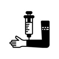 Stichprobe Sammlung Arm Symbol im Vektor. Illustration vektor