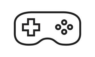 joystick spel kontrollant ikon, spel trösta symbol för webb eller mobil app. vektor