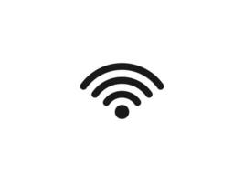 wiFi ikon vektor symbol. trådlös symbol vektor