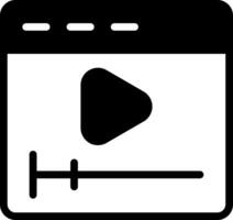 kreatives Icon-Design für Videos vektor