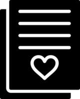kreatives Icon-Design für Liebesbriefe vektor