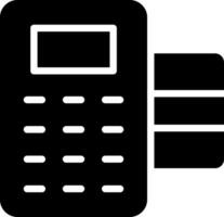 POS-Terminal kreatives Icon-Design vektor