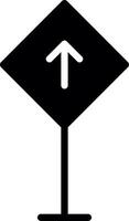 Straßenschild kreatives Icon-Design vektor