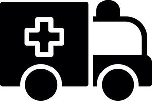 Krankenwagen kreatives Icon-Design vektor