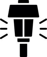 Streetlight kreatives Icon-Design vektor