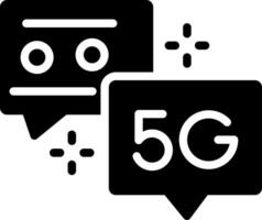 5g kreativ ikon design vektor