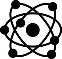 atom kreativ ikon design vektor