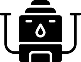 Wasserkocher kreatives Icon-Design vektor