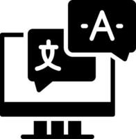 Sprache kreatives Icon-Design vektor