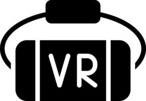 vr glasögon kreativ ikon design vektor