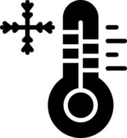 kalt Temperatur kreativ Symbol Design vektor