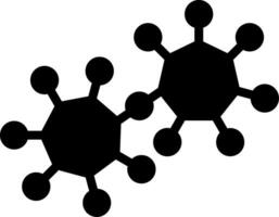 molekyler kreativ ikon design vektor