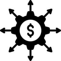 crowdfunding portal kreativ ikon design vektor