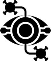 Auge Krankheit kreativ Symbol Design vektor