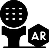 ar Golf kreativ Symbol Design vektor