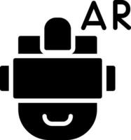 ar Helm kreativ Symbol Design vektor