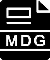 mdg kreativ Symbol Design vektor