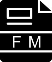 fm kreativ Symbol Design vektor