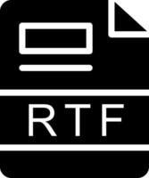 rtf kreativ Symbol Design vektor